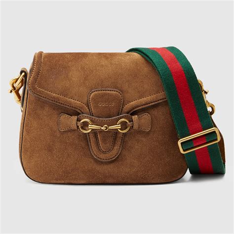 Gucci suede handbag